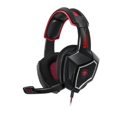 AURICULARES CON MICRÓFONO SPIRIT OF GAMER MIC-XH500 RED -