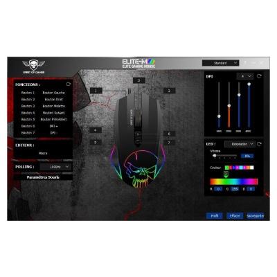 Ratón Gaming Spirit of Gamer Elite-M40/ Hasta 4000DPI