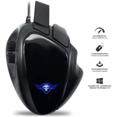 Ratón Gaming Spirit of Gamer Elite-M70/ Hasta 4000DPI