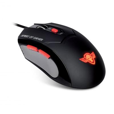 RATÓN SPIRIT OF GAMER PRO-M2 - 2800DPI - 6 BOTONES - LUZ DE