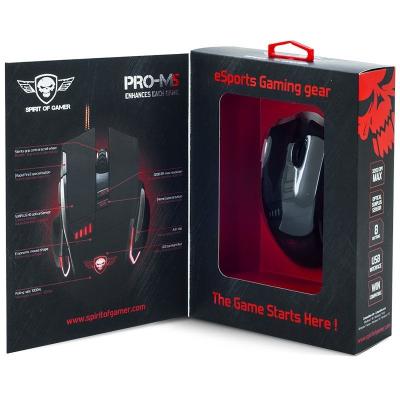 Ratón Gaming Spirit of Gamer PRO-M5/ Hasta 3200 DPI