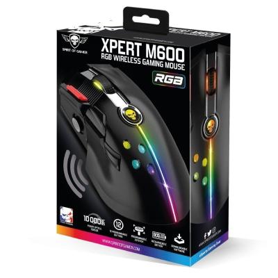 Ratón Gaming Inalámbrico Spirit of Gamer XPERT M600/ Hasta