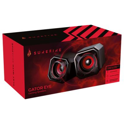 Altavoces Surefire Gator Eye/ 5W/ 2.0/ Rojos