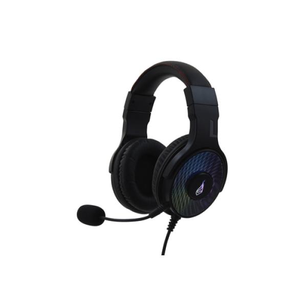 Auriculares Gaming con Micrófono SureFire Harrier 360/ USB/ Negros