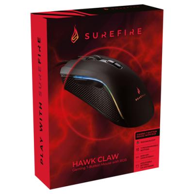 Ratón Gaming SureFire Hawk Claw/ Hasta 6400 DPI