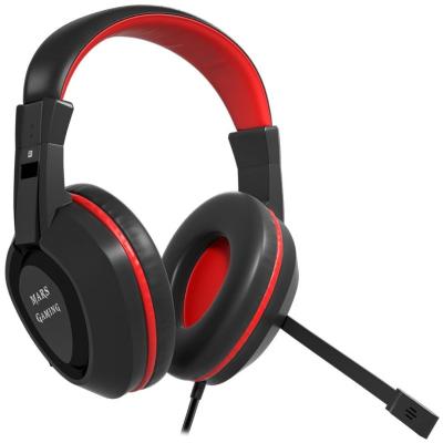 Auriculares Gaming con Micrófono Mars Gaming MAH1V2/ Jack 3.5/