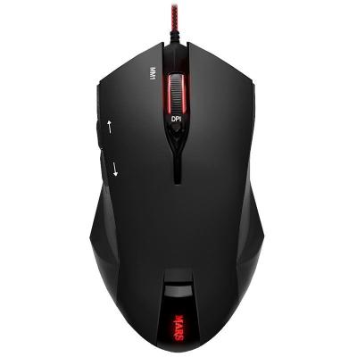 RATÓN MARS GAMING MM1 - ÓPTICO - 3200DPI - 6 BOTONES -