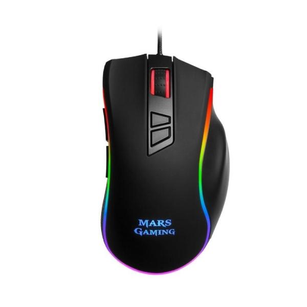 Ratón Gaming Mars Gaming MM318/ Hasta 24000 DPI