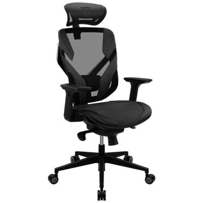 SILLA GAMER THUNDERX3 YAMA 5 BLACK - MARCO DE ALUMINIO -