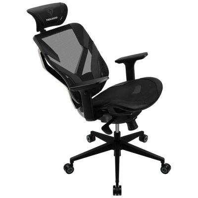 SILLA GAMER THUNDERX3 YAMA 5 BLACK - MARCO DE ALUMINIO -