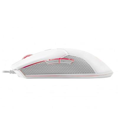 Ratón Gaming Mars Gaming MMVW/ Hasta 10000 DPI/ Blanco