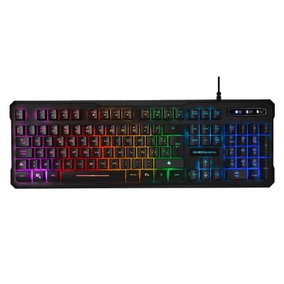 TECLADO MARS GAMING MK218ES - ILUMINACIÓN RGB 9 EFECTOS - 12