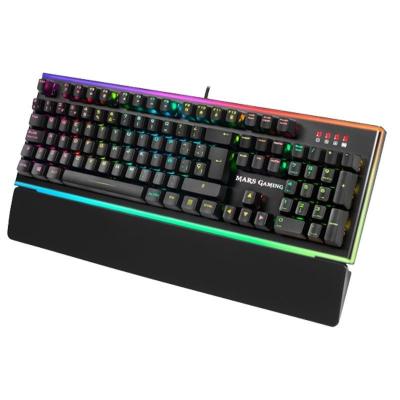 TECLADO OPTICO-MECANICO MARS GAMING MK6BES - ILUMINACIÓN CHROMA