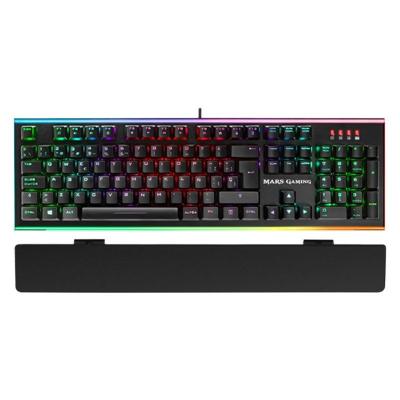 TECLADO OPTICO-MECANICO MARS GAMING MK6BES - ILUMINACIÓN CHROMA