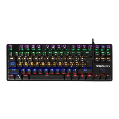 TECLADO MINI MARS GAMING MK4MINIB - MECÁNICO - RETROILUMINACION