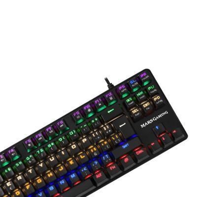 TECLADO MINI MARS GAMING MK4MINIB - MECÁNICO - RETROILUMINACION