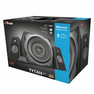 Altavoces con Bluetooth Trust Gaming GXT 38BT Tytan/ 60W/ 2.1