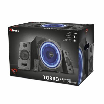 Altavoces Trust Gaming GXT Torro/ 60W/ 2.1