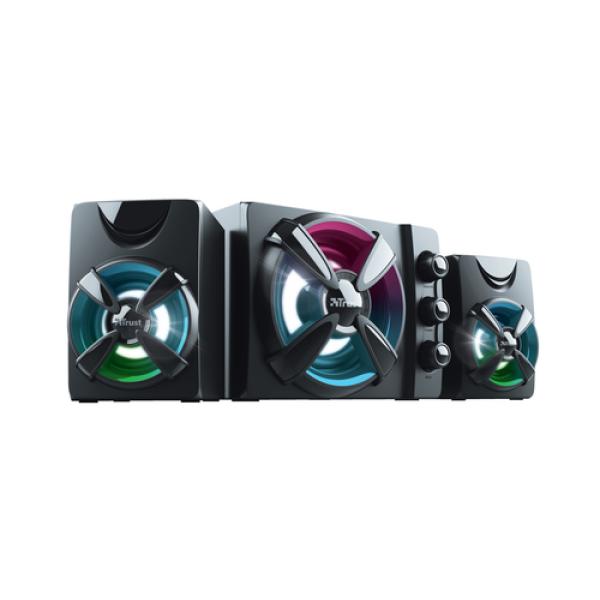 Altavoces Trust Gaming Ziva RGB/ 22W/ 2.1