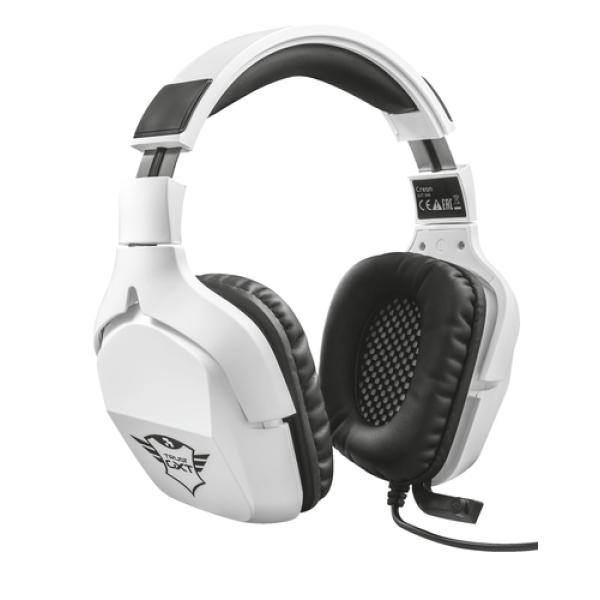 AURICULARES TRUST GAMING GXT 345 CREON 7.1 BASS VIBRATION - GRAVES ACTIVOS 40MM - MICRÓFONO - CABLE 2M USB