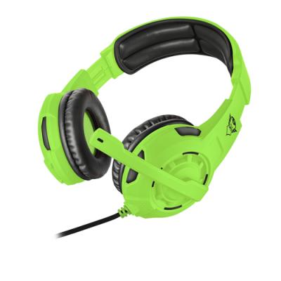 AURICULARES CON MICRÓFONO TRUST GAMING GXT 310-SG SPECTRA GREEN