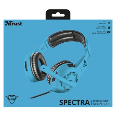 AURICULARES CON MICRÓFONO TRUST GAMING GXT 310-SG SPECTRA BLUE