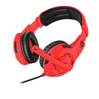 AURICULARES CON MICRÓFONO TRUST GAMING GXT 310-SG SPECTRA RED -