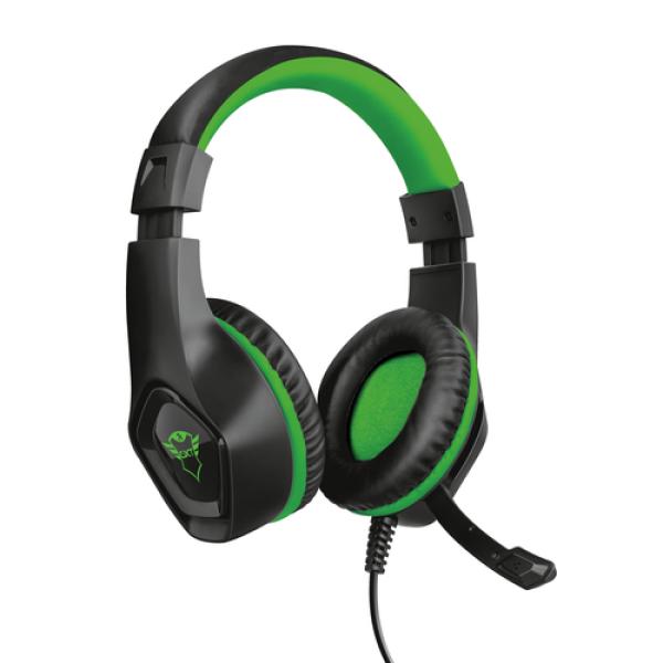 Auriculares Gaming con Micrófono Trust Gaming GXT 404G Rana/ Jack 3.5/ Verdes