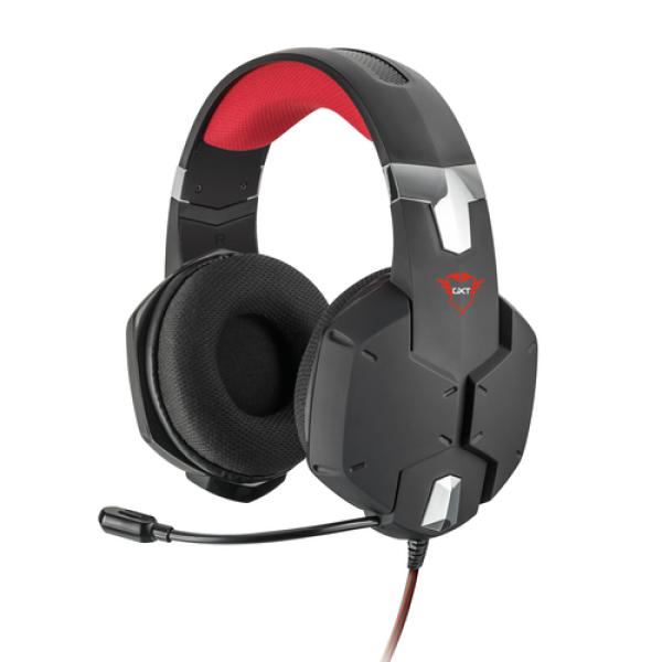 AURICULARES DIADEMA CON MICRÓFONO TRUST GAMING GXT 322 DYNAMIC - SONIDO GRAN CALIDAD - ALMOHADILLAS CÓMODAS - CABLE TRENZADO 2M 