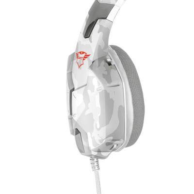 AURICULARES CON MICRÓFONO TRUST GAMING GXT 322W BLANCO