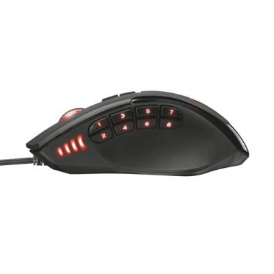 RATÓN TRUST GAMING GXT 164 SIKANDA MMO - 5000PPP - 12 BOTONES