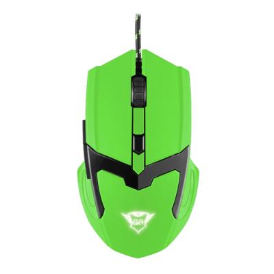 RATÓN TRUST GAMING GXT 101-SG SPECTRA GREEN - 600-4800PPP - 6