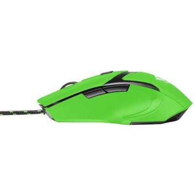 RATÓN TRUST GAMING GXT 101-SG SPECTRA GREEN - 600-4800PPP - 6