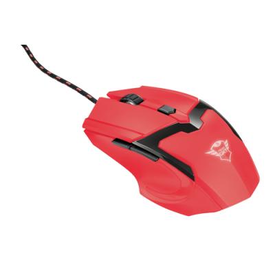 RATÓN TRUST GAMING GXT 101-SG SPECTRA RED - 600-4800PPP - 6