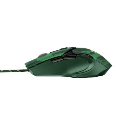 Ratón Gaming Trust Gaming GXT 101D/ Hasta 4800 DPI/ Camuflaje