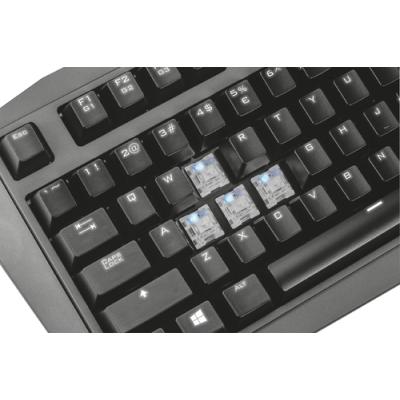 TECLADO MECÁNICO TRUST GAMING GXT 80 - INTERRUPTORES RESPUESTA