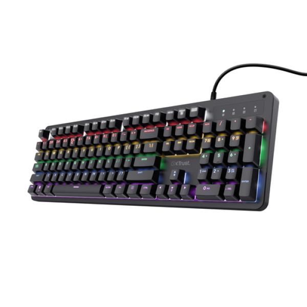 Teclado Gaming Mecánico Trust GXT 863 Mazz