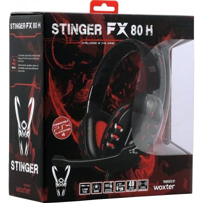 AURICULARES GAMING WOXTER STINGER FX 80 H - DRIVERS 40MM -