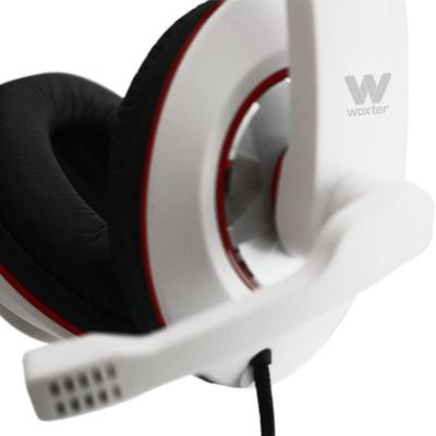 AURICULARES CON MICRÓFONO WOXTER I-HEADPHONE PC 780 BLANCOS -