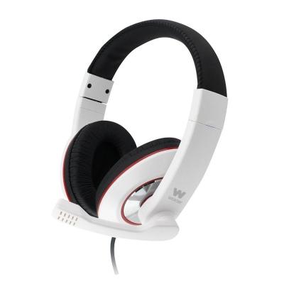 AURICULARES CON MICRÓFONO WOXTER I-HEADPHONE PC 780 BLANCOS -