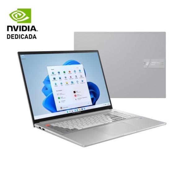 Portátil Asus VivoBook Pro 16X N7600ZE-L2015W Intel Core i7-12700H/ 16GB/ 512GB SSD/ GeForce RTX3050Ti/ 16'/ Win11