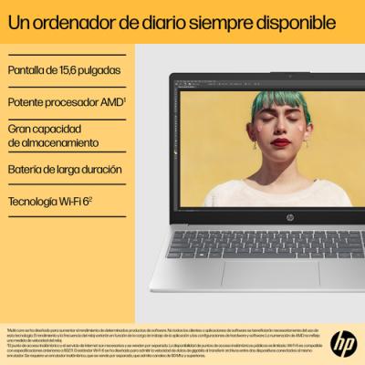 Portátil HP 15-FC0041NS Ryzen 7 7730U/ 16GB/ 512GB SSD/ 15.6'/