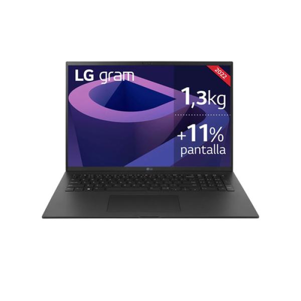 Portátil LG Gram 17Z90Q-E.AA75B Intel Core i7-1260P/ 16GB/ 512GB SSD/ GeForce RTX2050/ 17'/ Win11