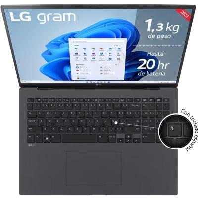 Portátil LG Gram 17Z90R-G.AD79B Intel Core i7-1360P/ 32GB/ 1TB