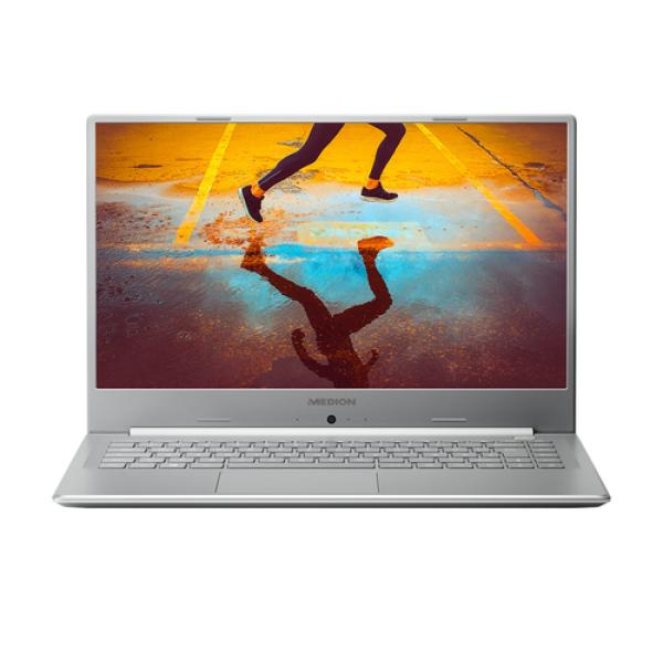 PORTÁTIL MEDION AKOYA S6445 MD61213 - W10 - I7-8565U 1.8GHZ - 8GB - 256GB SSD - 15.6'/39.6CM FHD - HDMI - PLATA