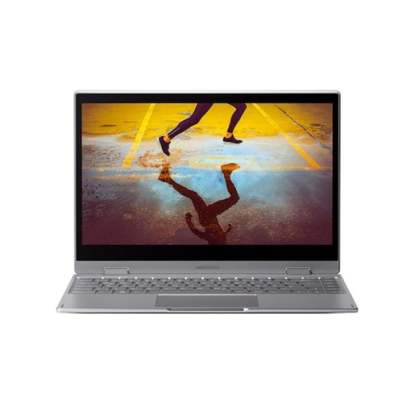 PORTÁTIL MEDION AKOYA S4401 MD61390 - W10 - I3-7020U 2.3GHZ - 8GB - 256GB SSD - 14'/35.5CM TÁCTIL FHD PLEGABLE 360º - TITÁN GREY