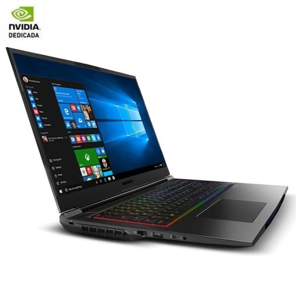 PORTÁTIL MEDION ERAZER X17805 MD61553 - W10 - I7-9750H 2.6GHZ - 16GB - 512GB SSD M2 + 1TB - GEFORCE RTX 2070 8GB - 17.3'/43.9CM 