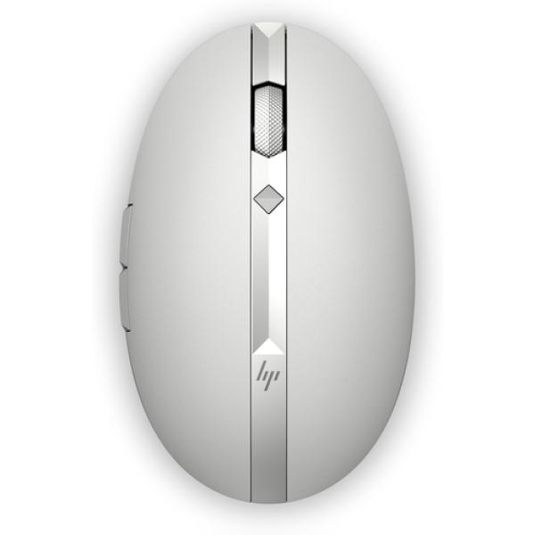 Ratón Inalámbrico por Bluetooth HP Spectre 700/ Hasta 1200 DPI/ Blanco Cerámica