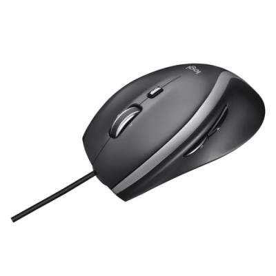 Ratón Logitech Láser M500/ Hasta 1000 DPI