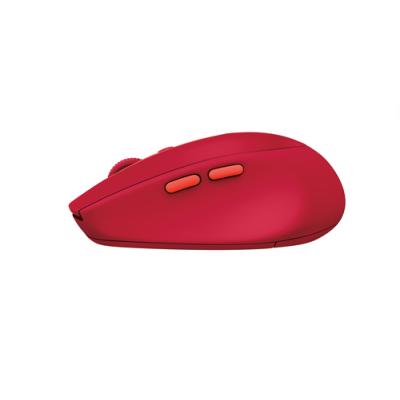 Ratón Inalámbrico por Bluetooth/ 2.4GHz Logitech M590 Rubí/